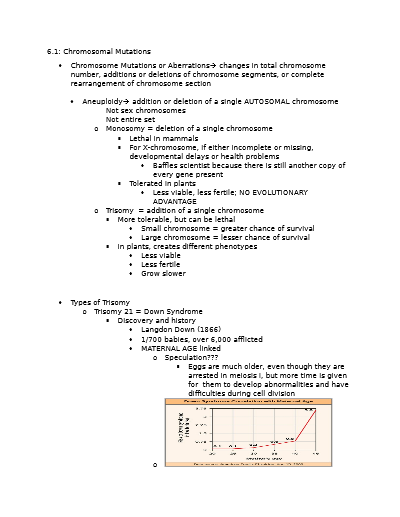 Portage Genetics Module 6
