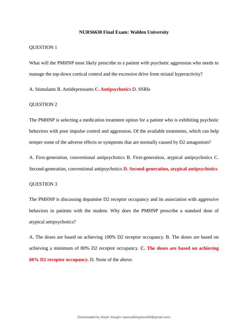 nurs 6630 final exam