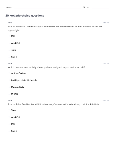 Epic Resolute PB Certification Practice Exam 2026