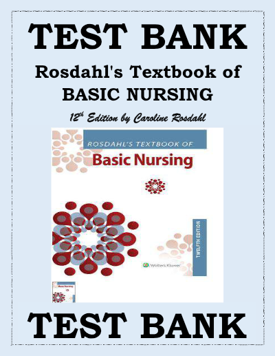 Rosdahl's Textbook of Basic Nursing, 12th Edition — published by Wolters Kluwer.