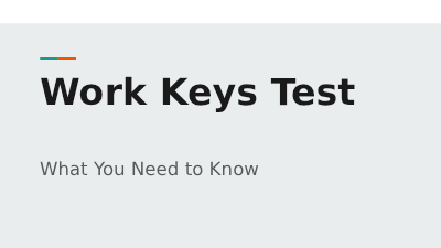 workkeys test exam